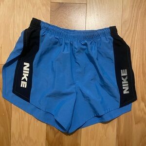 Nike Dri-Fit Short Heritage Mens XS Running Shorts Blue